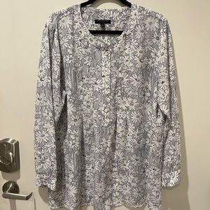 Banana Republic Floral Tunic